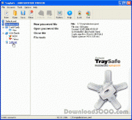 Arovax TraySafe Password Manager screenshot